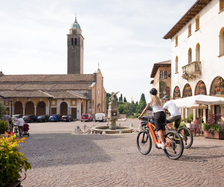 Asolo and the hills: easy e-bike tour - The final hour back to Cornuda