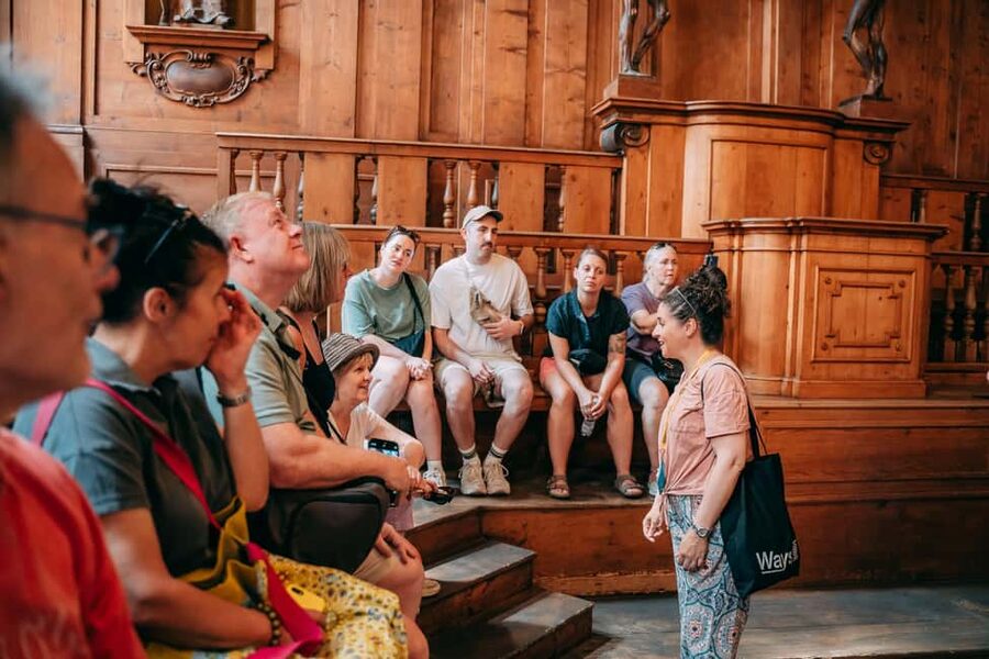 Bologna Walking tour with Tower Sky View and Archiginnasio - Practical details that shape your day