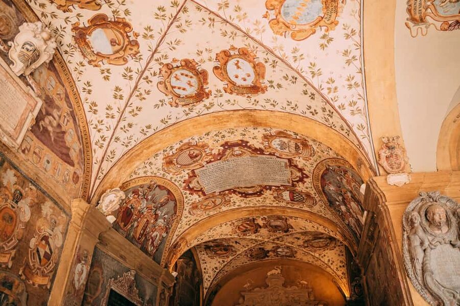 Bologna Walking tour with Tower Sky View and Archiginnasio - The Clock Tower view, and how the finish works