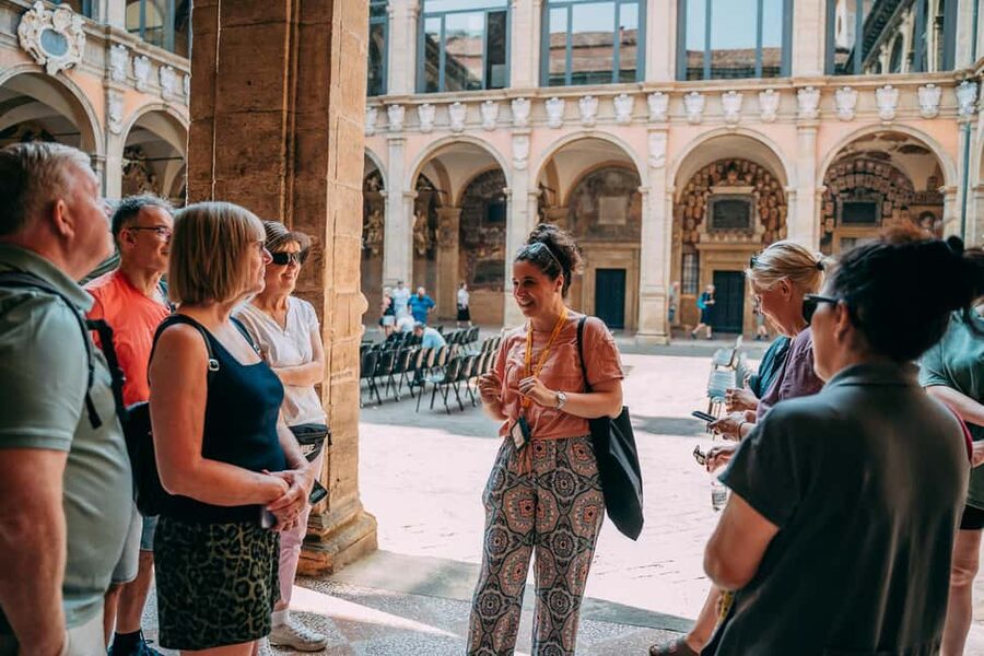 Bologna Walking tour with Tower Sky View and Archiginnasio - How the $57 price holds up