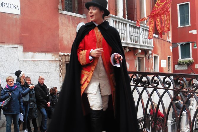 Carnival & Casanova Secrets, Theatrical Walking Show - Casanova, the Levantine, and a Gondolier Priest