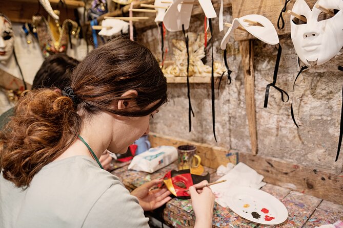 Carnival Mask Decoration Class at Casanova's Prisons - A mask class inside Venice’s old prison complex