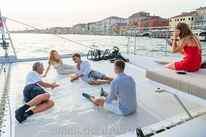 Catamaran Spritz Tour - Along Lido, then back by Sant’Elena