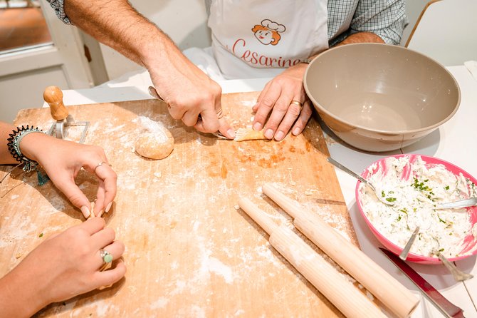 Cesarine: Small group Pasta and Tiramisu class in Padua - From kitchen work to a shared meal