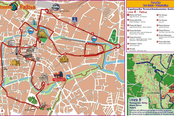 City Sightseeing Padua Hop-On Hop-Off Bus Tour - Stop 3: Via Dante Alighieri and Piazza dei Signori