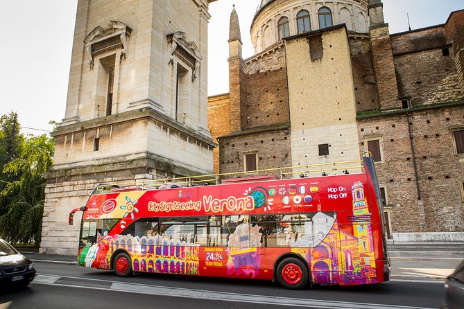City Sightseeing Verona Hop-On Hop-Off Bus Tour - Audio commentary and the open upper deck