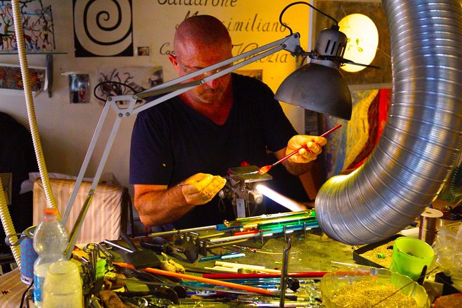 Create your Glass Artwork: Private Lesson with Local Artisan in Venice - Meeting Massimiliano at his Venice workshop