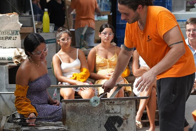 Create Your Own Murano Glass: Beginner’s Glassblowing Class - Step one: dry practice before the furnace