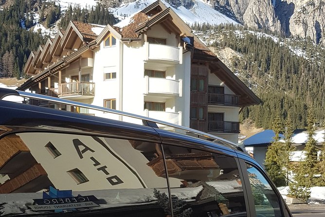 Dolomite Day Tour From Venice area - Tre Cime appears from a dedicated viewpoint