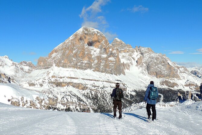 Dolomites of Cortina Winter Hiking & Sledding Experience - A private winter day in the Cortina Dolomites