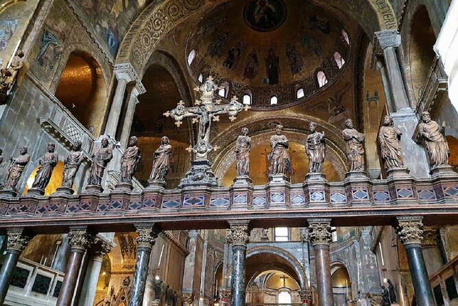 Exclusive Entrance Doge Palace & St. Mark's Basilica Terrace Tour - St. Mark’s Basilica and Its Gold Mosaic Interior