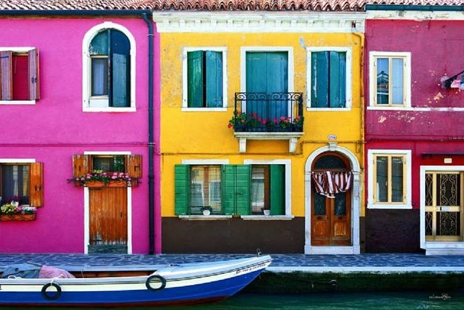 from Venice: Murano and Burano afternoon tour - Burano: painted houses and traditional lace