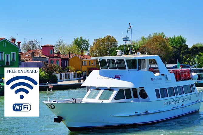 from Venice: Murano and Burano morning tour - Crossing the Venetian lagoon by boat
