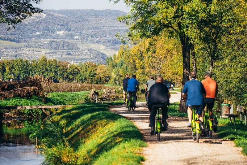 From Verona: Amarone Wine E-Bike Tour with Tasting - From Verona streets to Valpolicella hills