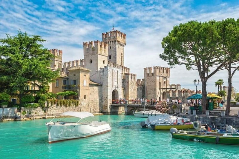 From Verona: Sirmione, Lake Garda with Boat & Spritz Tasting - Sirmione from the water, then from its streets