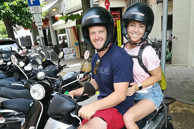 Full Day Venice Scooter Rental - Taking the ferry to Pellestrina