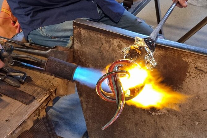 Glass Blowing Show Visit Murano Glass Factory and Showroom OMG - Language and ticket details to check