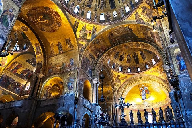 Gondola Ride and St Mark's Basilica Tour - The gondola route, from narrow canals to the Grand Canal
