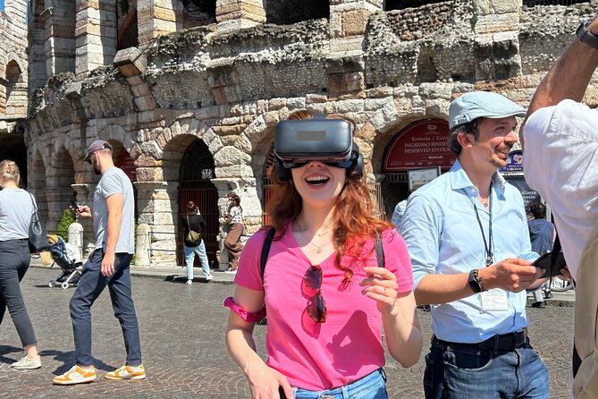Guided tour of the Verona Arena with Virtual Reality - Who will get the most from this Arena tour?