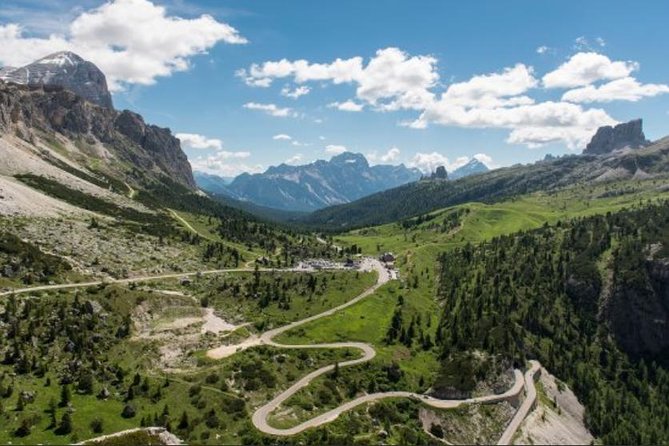 Heart of the Dolomites starting from Cortina d'Ampezzo - Passo Pordoi and the Terrace of the Dolomites