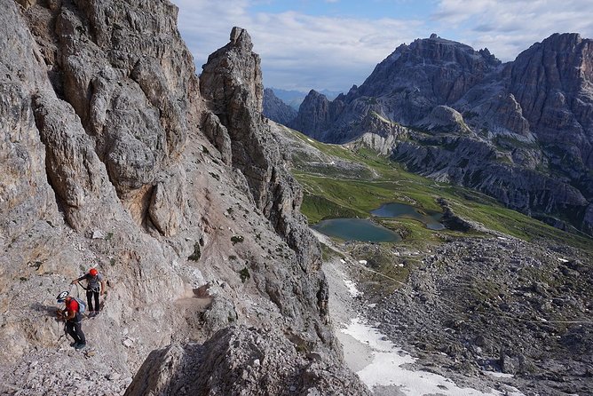 Innerkofler-De Luca via ferrata to Monte Paterno - A safety briefing before the rock begins