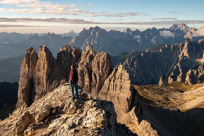 Innerkofler-De Luca via ferrata to Monte Paterno - The ferrata section and the climb to the summit