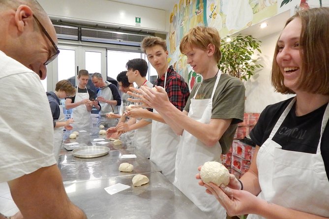 Italian Pizza Cooking Class with Chef Francesco in Padova - Making the dough with your own hands