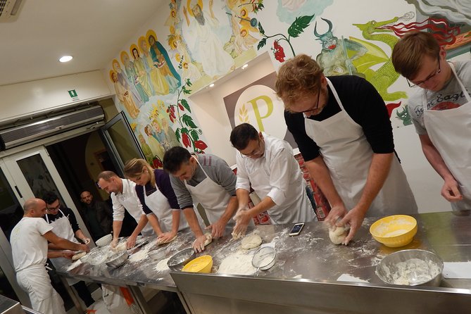 Italian Pizza Cooking Class with Chef Francesco in Padova - Sitting down to eat what you made
