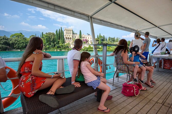 Lake Garda Cruise from Peschiera - The first view: Lazise, Bardolino, and Garda