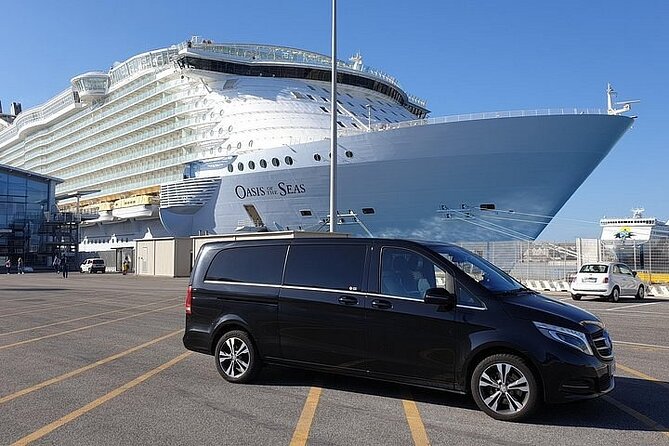Luxury Private Transfer Venice – Cruise Port Pickup & Drop-off - From luxury car to private water taxi