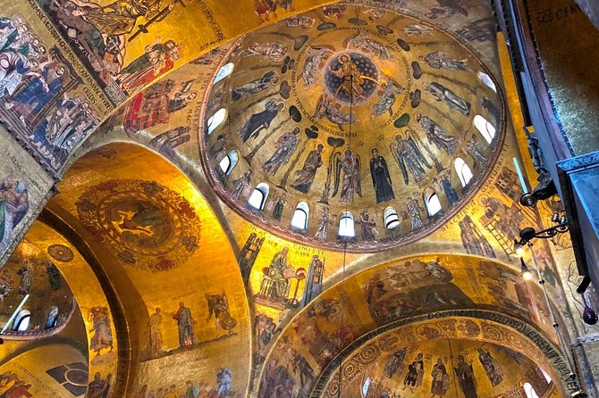 One-Day Venice: Skip-the-Line St. Mark’s Basilica, Walk & Gondola - Inside St. Mark’s Basilica