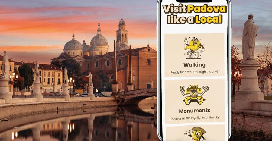 Padova: Digital Guide made with a Local for your tour - Following the main monuments at your own pace