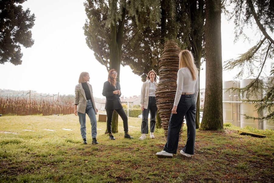 PARCO DELLA FILANDETTA WINE & ART FARM : ART&NATURE TOUR - A wine tour built around a park, not just a tasting room