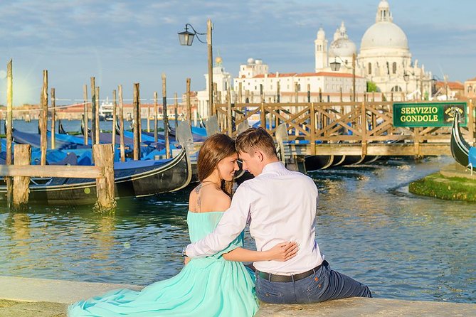 Photo shoot in Venice - A private route can handle important moments