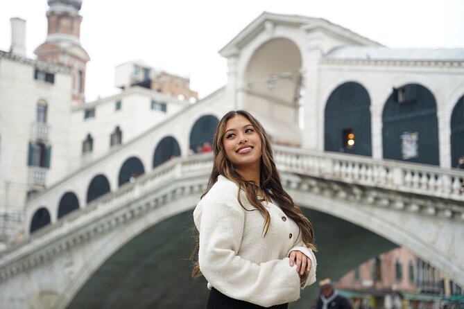Premium Photoshoots in Venice - Maga’s approach to posing and camera confidence