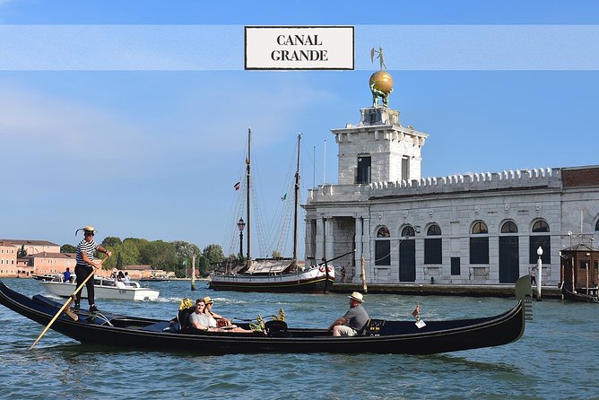 Private Crafted Gondola Ride on the Grand Canal - Madonna della Salute at the canal entrance