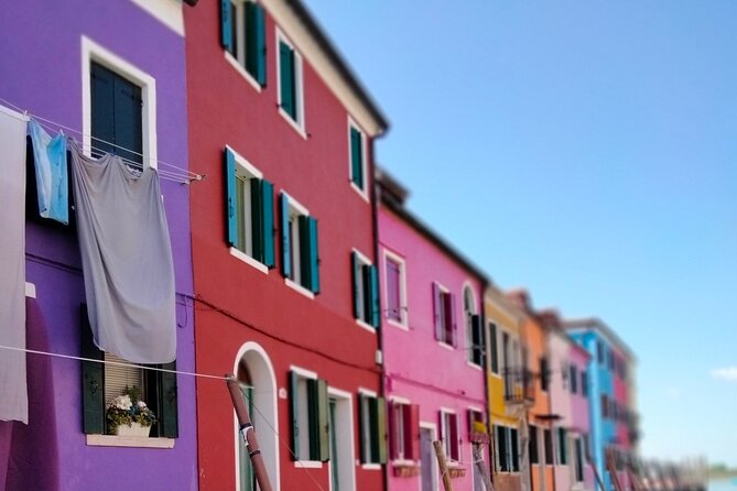 Private Excursion by Typical Venetian Motorboat to Murano, Burano and Torcello - Burano’s painted houses and local flavor
