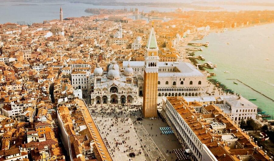 Private Saint Marks square and the Highlights of Venice - MOSE and the water threatening Venice