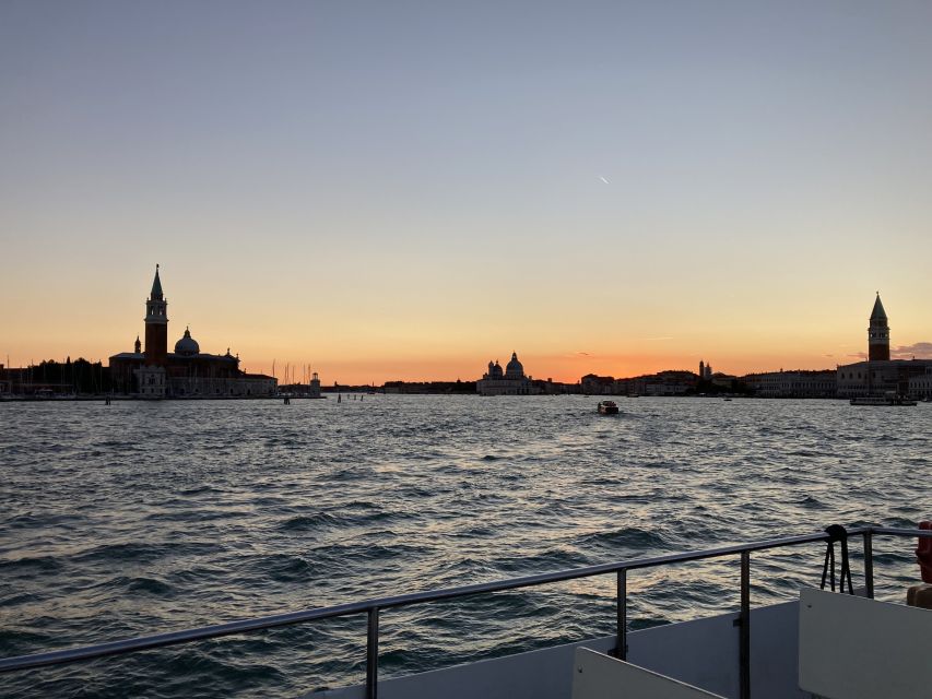 Punta Sabbioni - Venice at Sunset: Boat Tour with Aperitif - The route past Lido, San Giorgio, and the Arsenale