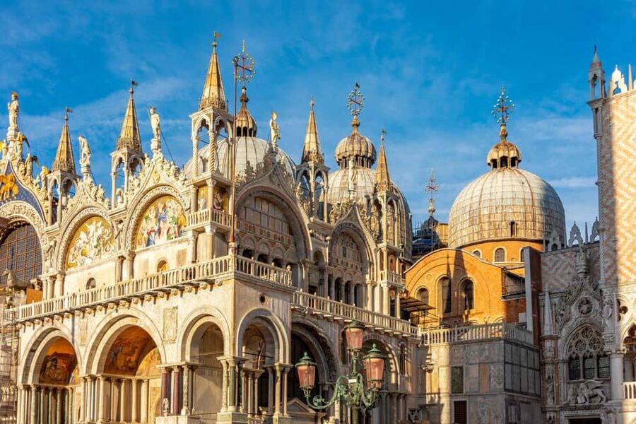 Ravenna Port to Venice with Deluxe Tour by Boat and Gondola - St Marks Square and the grand public face of Venice