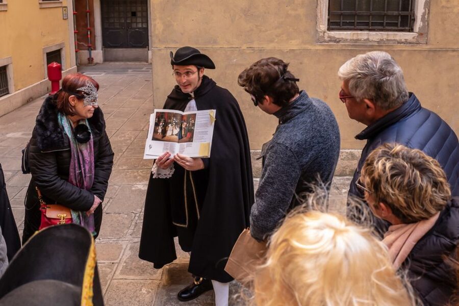 Secrets of Venice Carnival and Life of Casanova Tour - San Samuele puts Casanova in context