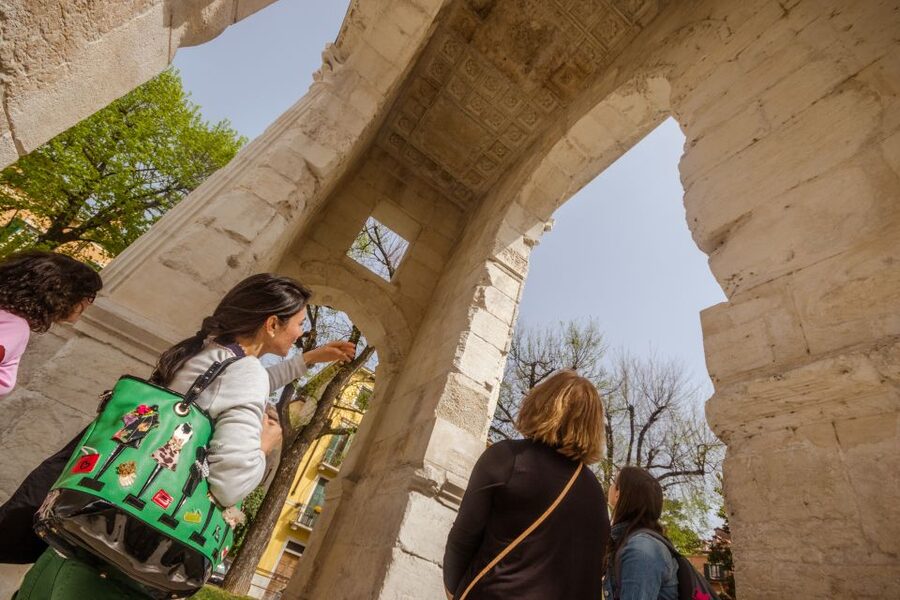 The Highlights of Verona Small Group Walking Tour - Piazza dei Signori and the medieval center