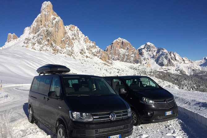 Transfer from Venice Airport to Cortina d'Ampezzo - Key points at a glance