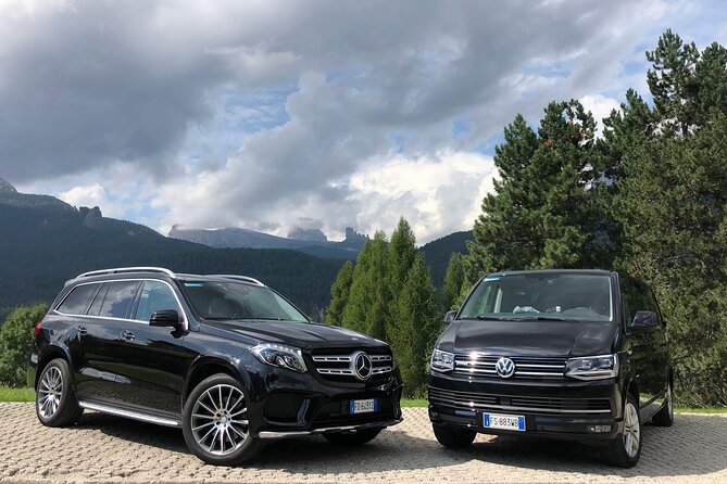 Transfer from Venice Marco Polo airport or Mestre station to Cortina d'Ampezzo - The view begins in the Prosecco hills