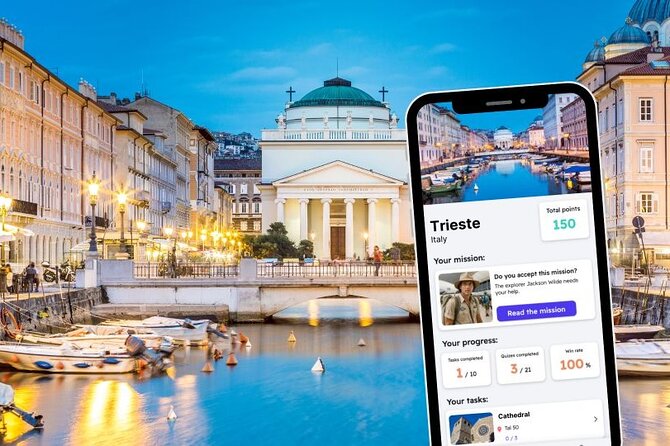 Trieste Exploration Game and City Tour on your Phone - Key points to know before you book