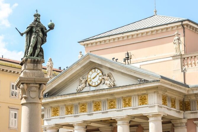 Trieste Exploration Game and City Tour on your Phone - The Roman Theatre, built under Augustus