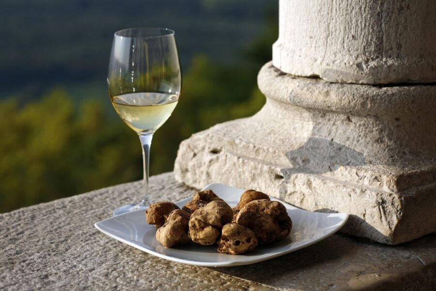 Trieste: Flavors of Istria Tour to Hum, Grožnjan, & Motovun - Hum, the tiny town with a big claim