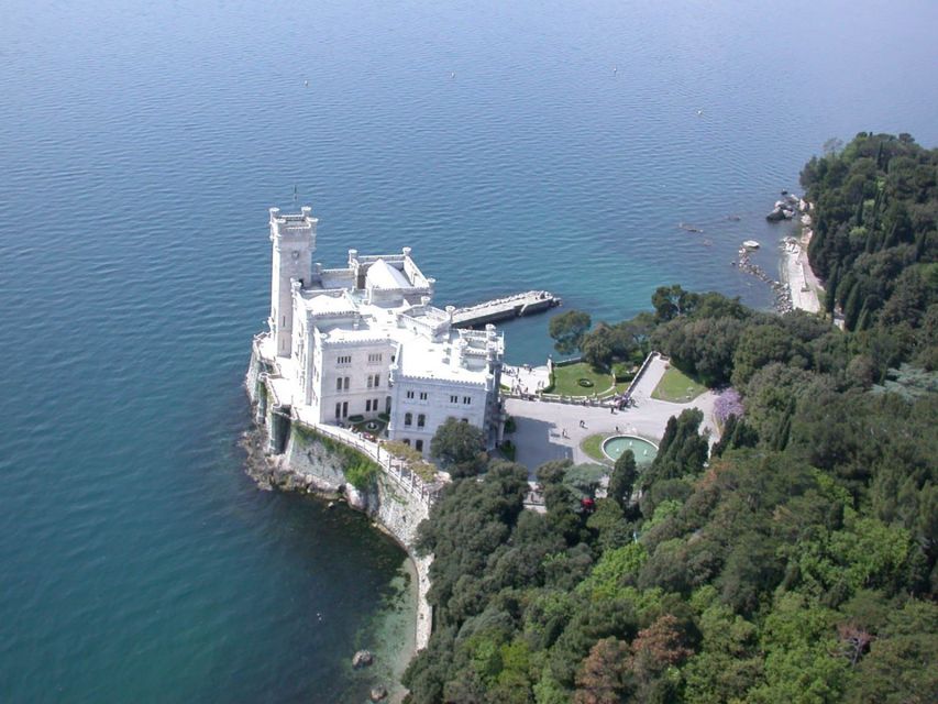 Trieste Panoramic City and Miramare Castle Tour - Walking through the botanical gardens