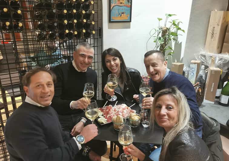 Trieste: Wine Tasting from Istria, Carso and Friuli terroirs - Third pour: Istrian Malvazjia with Adriatic anchovies