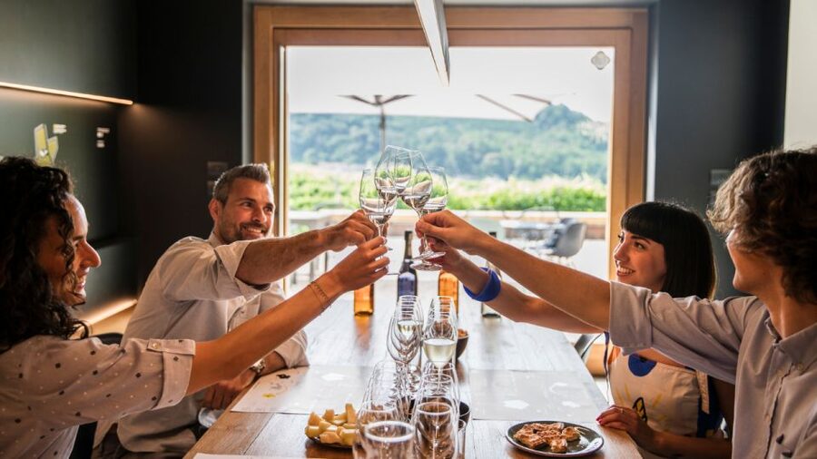 Valdobbiadene: degustazione Prosecco con stuzzichini - A Mini Sommelier Course in 45 Minutes